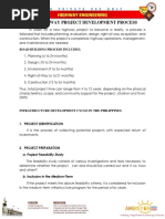 The Highway Project Development Process: Road-Building Process Includes