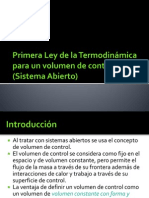 09-Primera Ley de La Termodinámica para VC