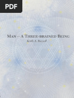 Man, A Three-Brained Being Resonant Aspects of Modern Science and The Gurdjieff Teaching by Keith A. Buzzell (Buzzell, Keith A.)