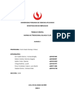 AVANCE 1 - Investigación de Mercados