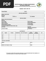 Formulario Importacion For-001