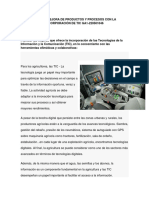 Informe Mejora de Productos y Procesos Con La Incorporación de Tic Ga1