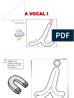 La Vocal I para Ninos de 3 Anos