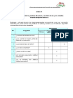 Plan Lector - Cuestionario y Entrevista Al Docente