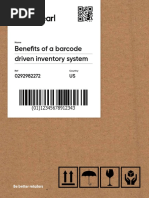 Benefits of A Barcode Driven Inventory System