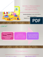 Modelo Pedagógico Cognitivista-Desarrollista