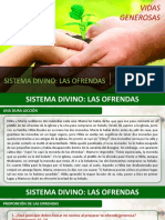 Lección 5 Sistema Divino de Las Ofrendas