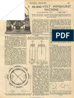 40,000 - VOLT WIMSHURST MACHINE Part2 06-1934