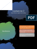 Lecture 2 Types of Beams, Supports and Loading