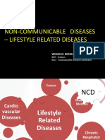 Non-Communicable Diseases - Lifestyle Related Diseases: Wilma N. Beralde, RM, RN, Man