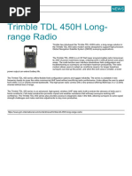 Trimble TDL450H Preview