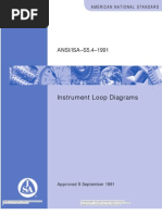 ISA 5.4 Diagramas y Lazos de Instrumentación.