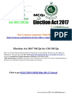 Complete Set of Election Officer Act 2017 Farjan-.Pdf Version 1