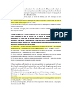 Questões Direito Do Trabalho