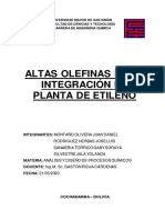 Altas Olefinas Planta de Etileno