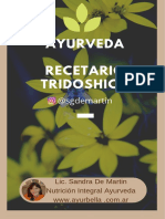 Recetario Tridoshico