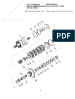 Power Shuttle, Input Shaft and Forward Clutch