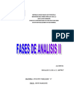 Fases de Analisis