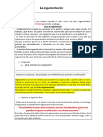 La Argumentación 4to-2020