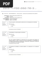 Ejercicios de Autoevaluación de La Unidad III