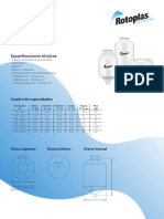 Rotoplas - Ficha Técnica Tolva HDPE