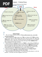 A Compare - Contrast Essay: Rahaf Both