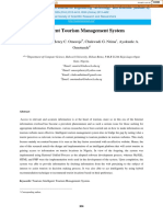 Intelligent Tourism Management System: Ernest E. Onuiri, Henry C. Omoroje, Chukwudi G. Ntima, Ayokunle A. Omotunde