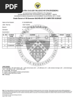 Exam Result Sheet Dsce