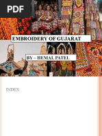 Embroidery of Gujarat: by - Hemal Patel