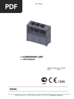 Condensing Unit: User Manual