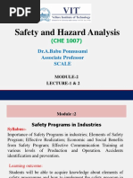 Intro and Benefits of Safety Prog