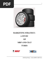 Marketing Strategy: A Study OF MRF and Ceat Tyres