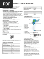 Termómetro Infrarrojo AICARE A66: 1 Descripción