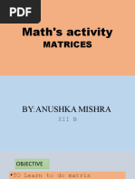 Math's Activity 2