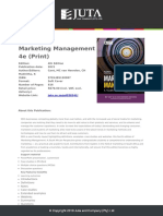 Marketing Management 4e (Print) : Juta - Co.za/pdf/28242