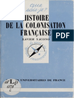 Histoire de La Colonisation Française - Xavier Yacono