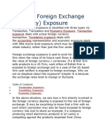 Types of Foreign Exchange