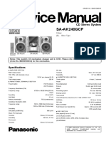 Manual TV Panasonic SA-AK240GCP