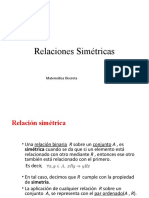 Matemática Discreta: Relaciones Simetricas