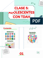 Clase 5 - Adolescentes Con TDAH