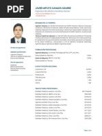 Javier Canales Aguirre - CV-Julio 2021