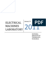 Load Test No Load Test and Blocked Rotor Tests On 3 F Induction Motor