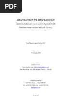 Volunteering in The EU Final Report