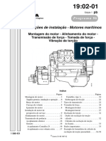 Informações de Instalação - Motores Marítimos: Programa 96