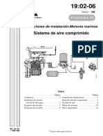 Sistema de Aire Comprimido: Instrucciones de Instalación-Motores Marinos