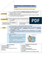 Trastornos Hemodinámicos, Tromboembolia y Shock