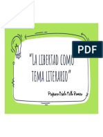 Unidad 1 La Libertad Como Tema Literario (Introducción) LIBERTAD