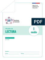 Prueba Lectura I MEDIO Monitoreo