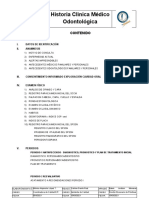 Historia Clínica Médico Odontológica 2021-2