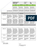 Teacher's Individual Instructional Plan